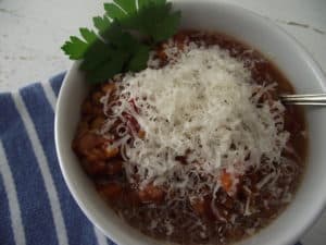 Lentil Soup in a crock pot