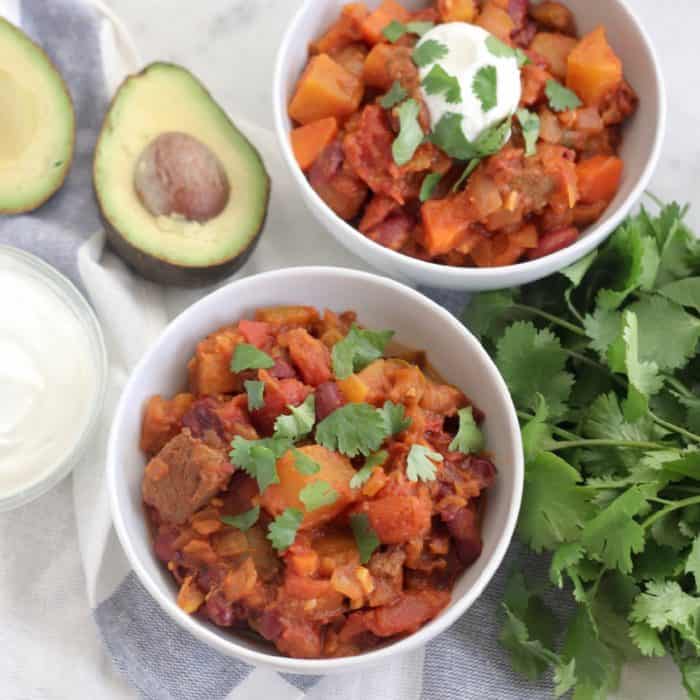 Butternut Squash Chili from Living Well Kitchen