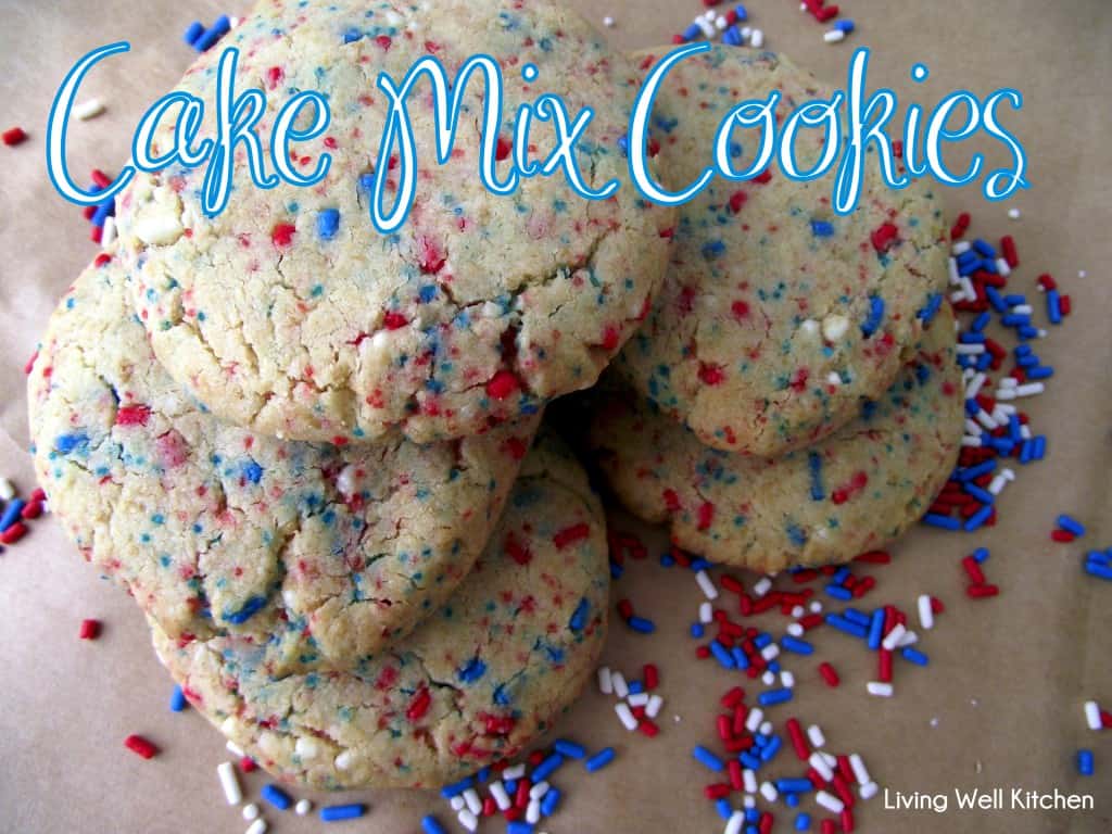 A homemade version of the easy cookies using boxed cake. This recipe is a great substitute if you don't have boxed cake mix or are looking to avoid boxed cake