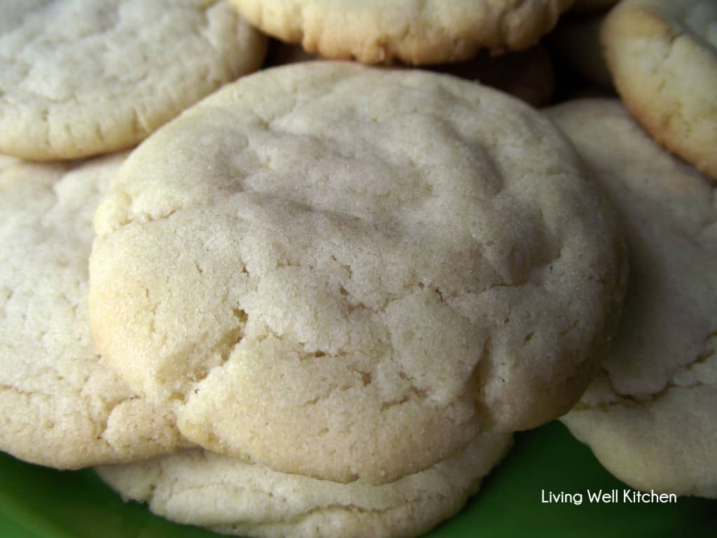 Lunch Lady Sugar Cookies from Living Well Kitchen