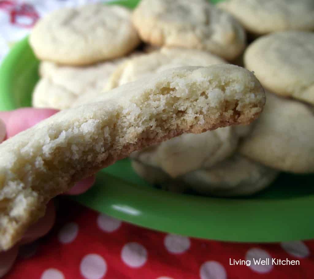 Lunch Lady Sugar Cookies from Living Well Kitchen