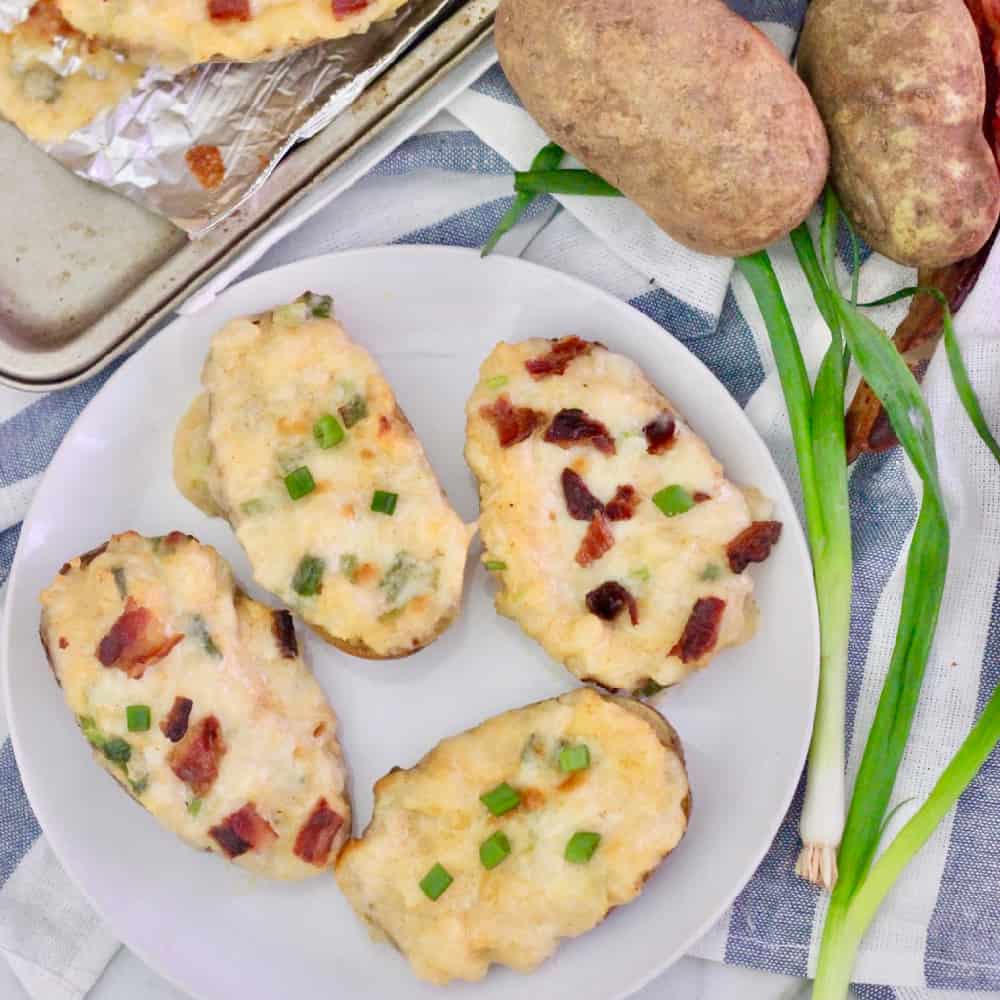 Twice Baked Potatoes from Living Well Kitchen