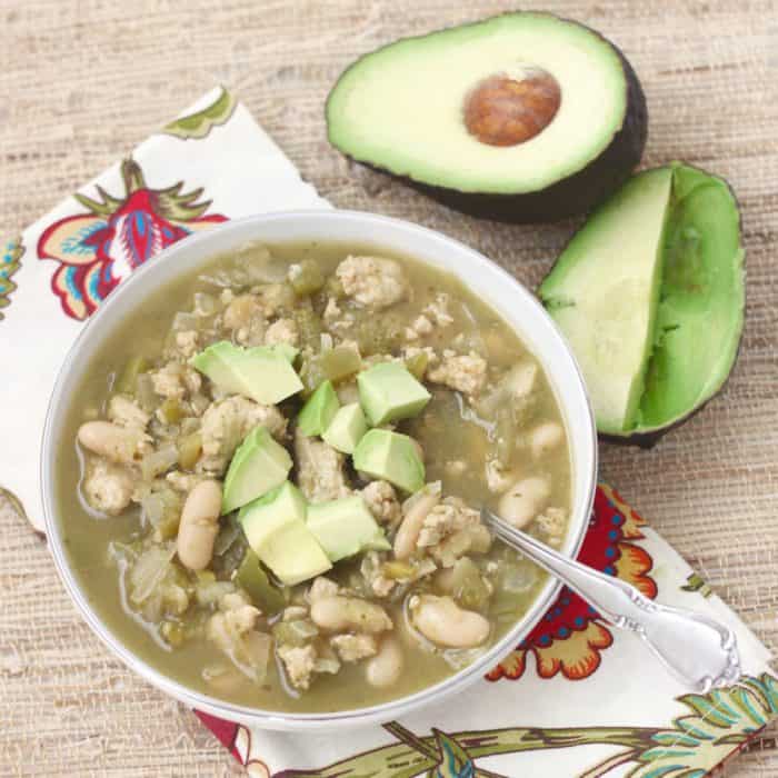 White Bean and Turkey Chili from Living Well Kitchen