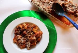 Baked Italian Cauliflower from Living Well Kitchen