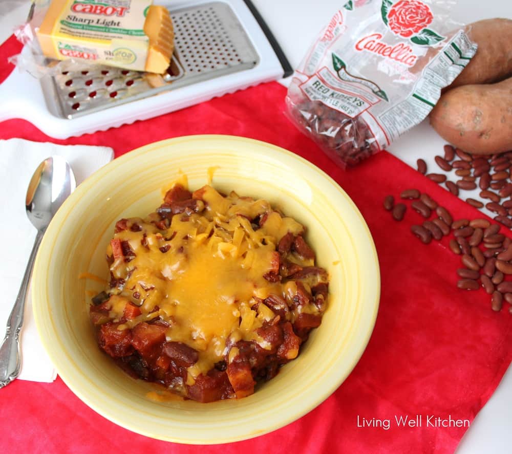 Sweet Potato Chili from Living Well Kitchen2