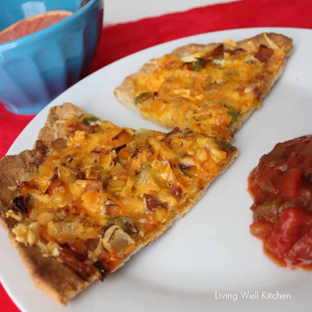 Breakfast Pizza from Living Well Kitchen