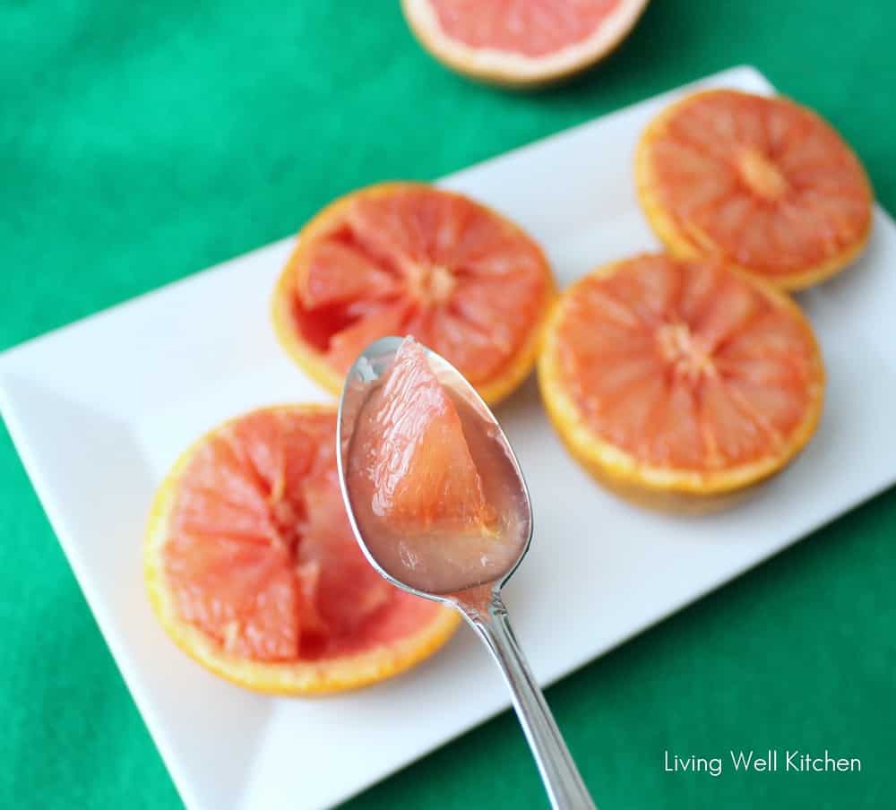 Broiled Grapefruit from Living Well Kitchen