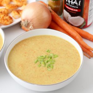Coconut Curry Carrot Soup from Living Well Kitchen