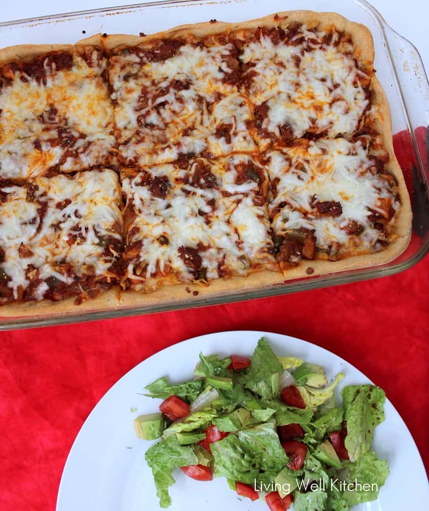 Pizza Casserole from Living Well Kitchen