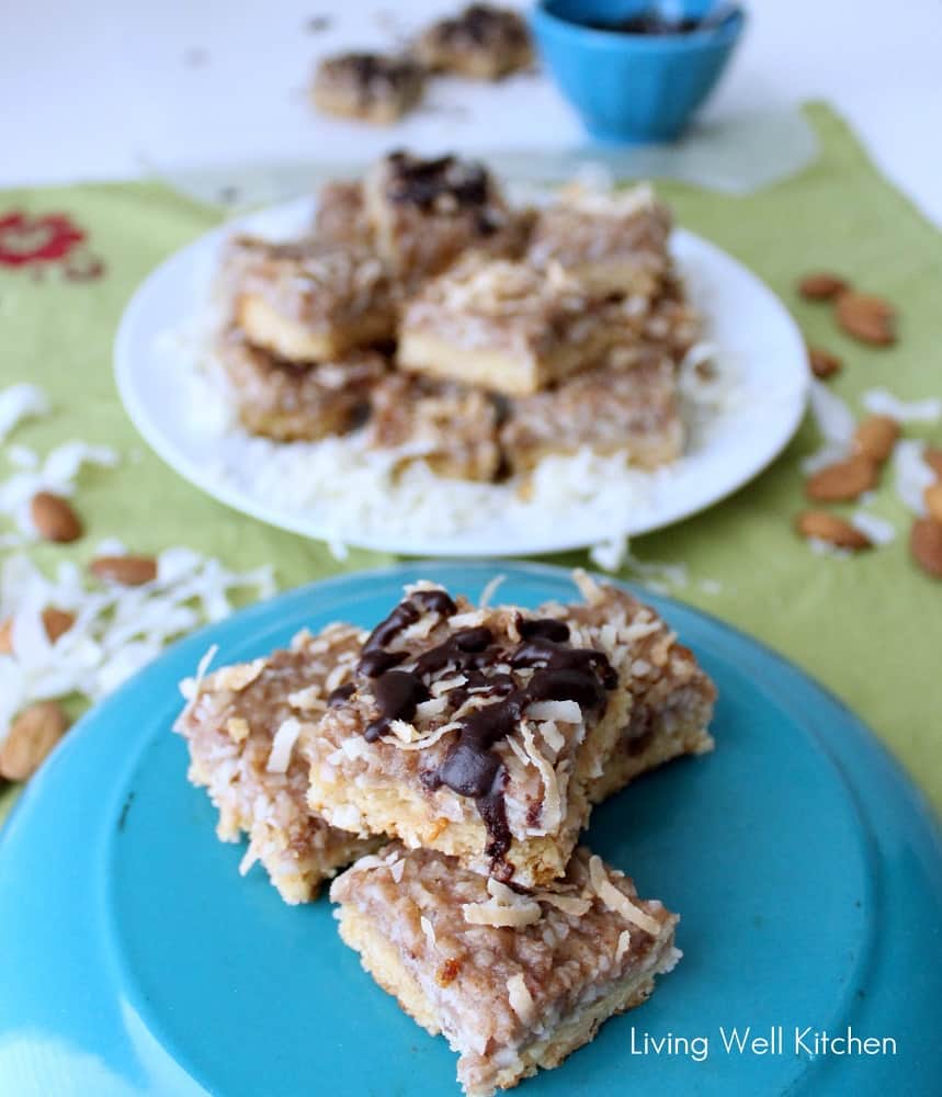 Almond Coconut Bars from Living Well Kitchen