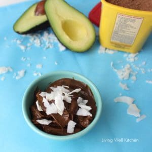 Avocado Pudding from Living Well Kitchen