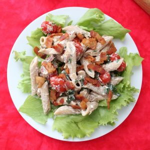 BLT Pasta Salad from Living Well Kitchen