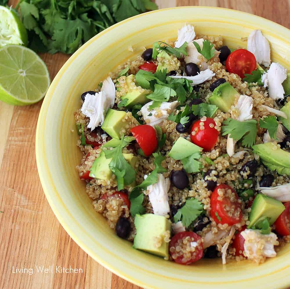 Mexican Quinoa Salad from Living Well Kitchen