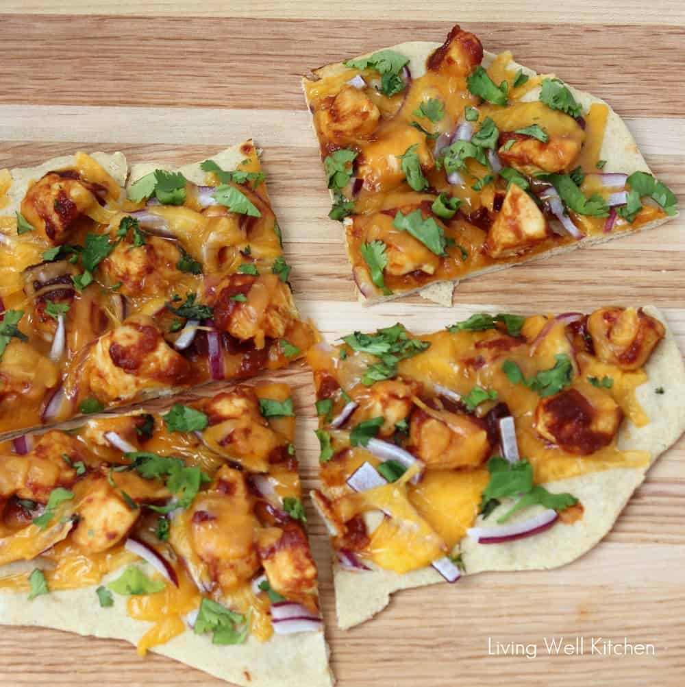 BBQ Chicken Pizza from Living Well Kitchen