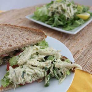 Avocado Chicken Salad from Living Well Kitchen