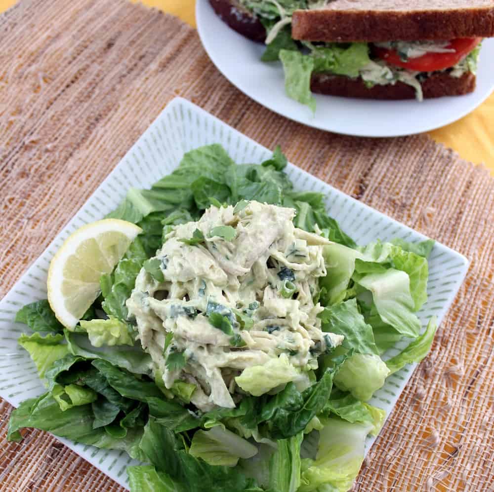 Avocado Chicken Salad from Living Well Kitchen