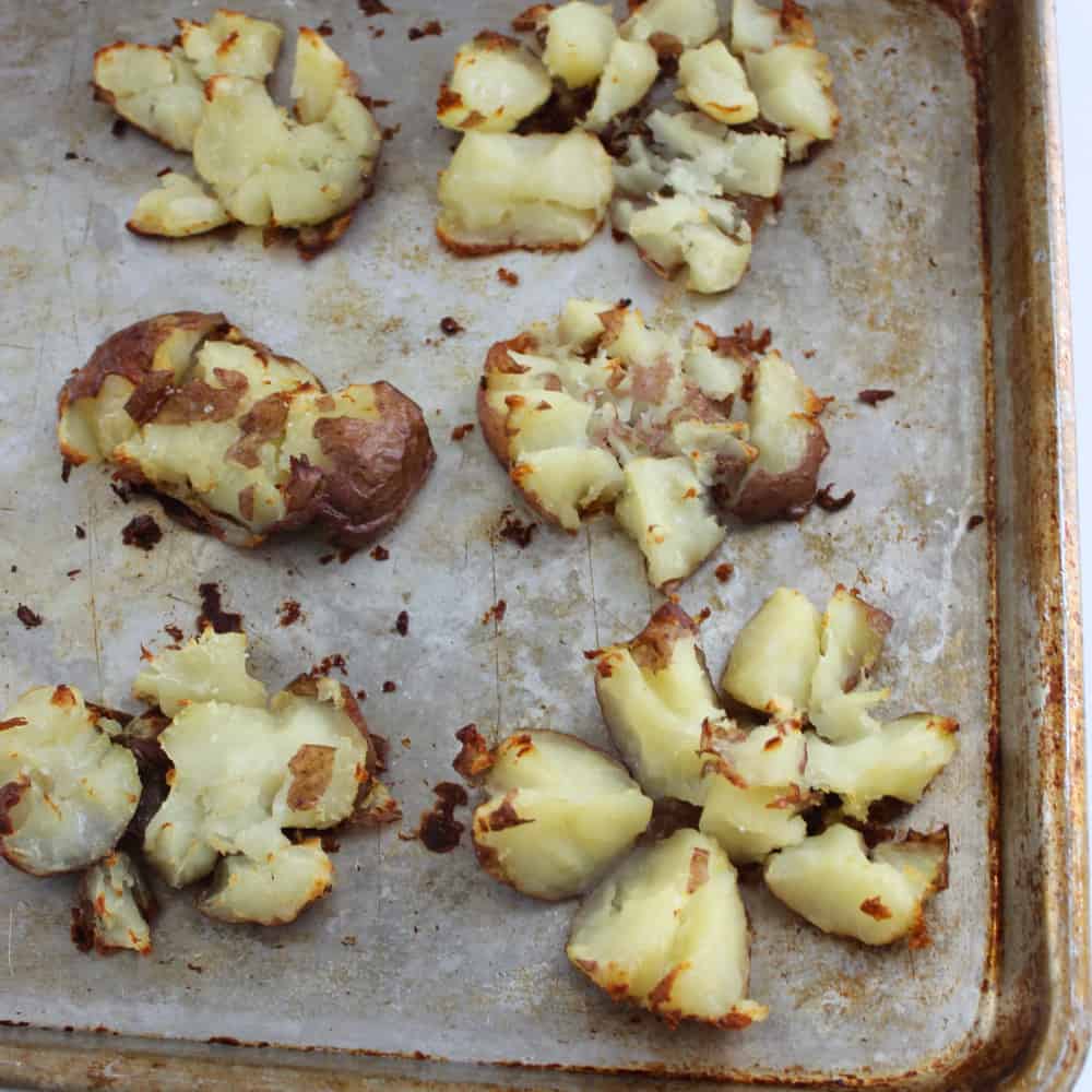 Smashed Potatoes from Living Well Kitchen