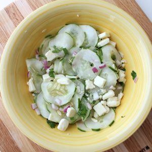 Cucumber Salad from Living Well Kitchen