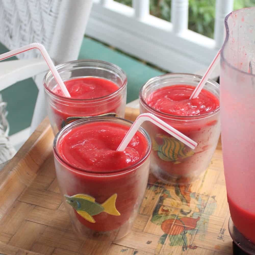 Strawberry Daiquiris from Living Well Kitchen 