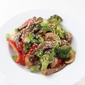 Beef and Veggie Stir-fry from Living Well Kitchen
