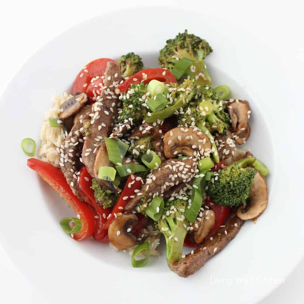 Beef and Veggie Stir-fry from Living Well Kitchen