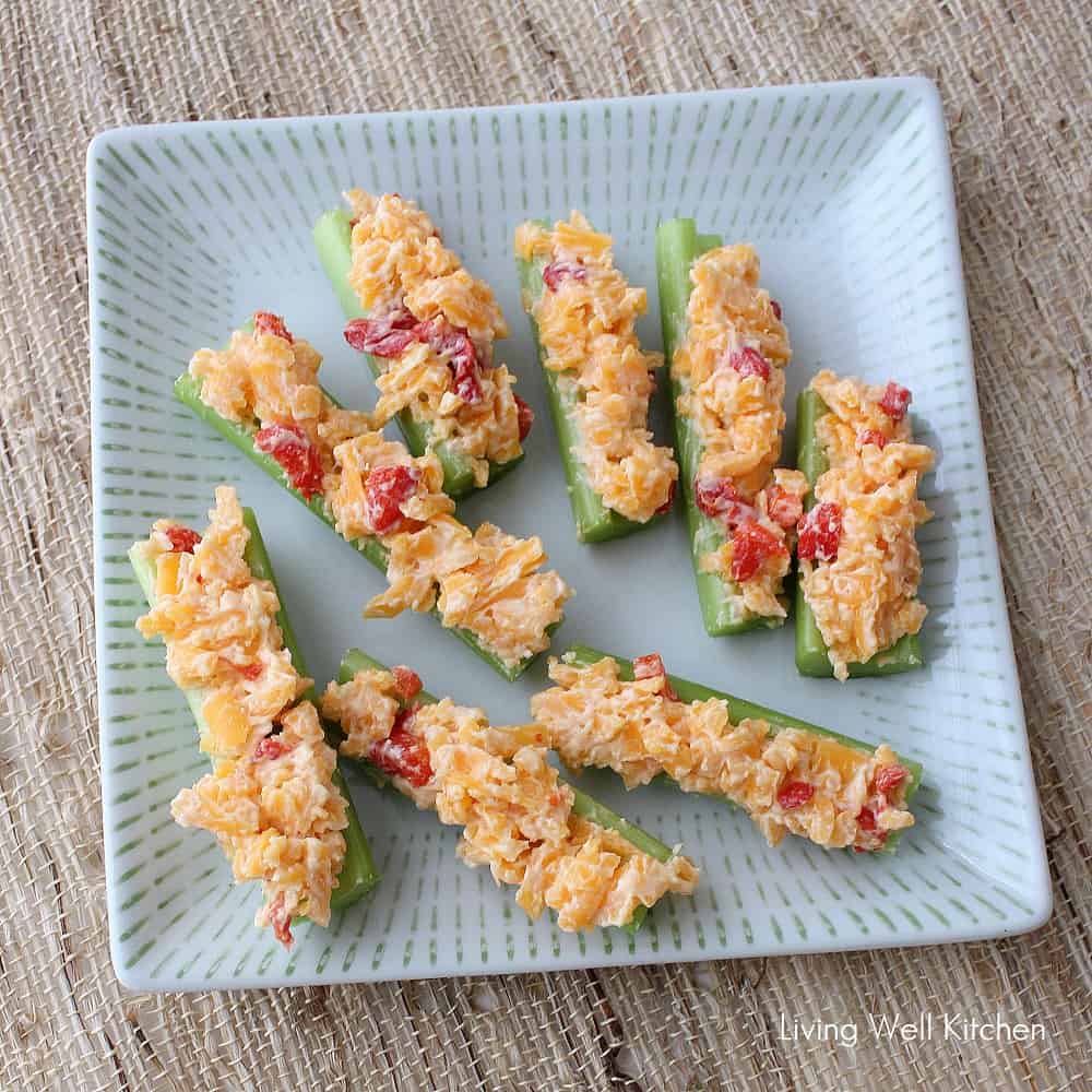 Pimento Cheese Boats from Living Well Kitchen