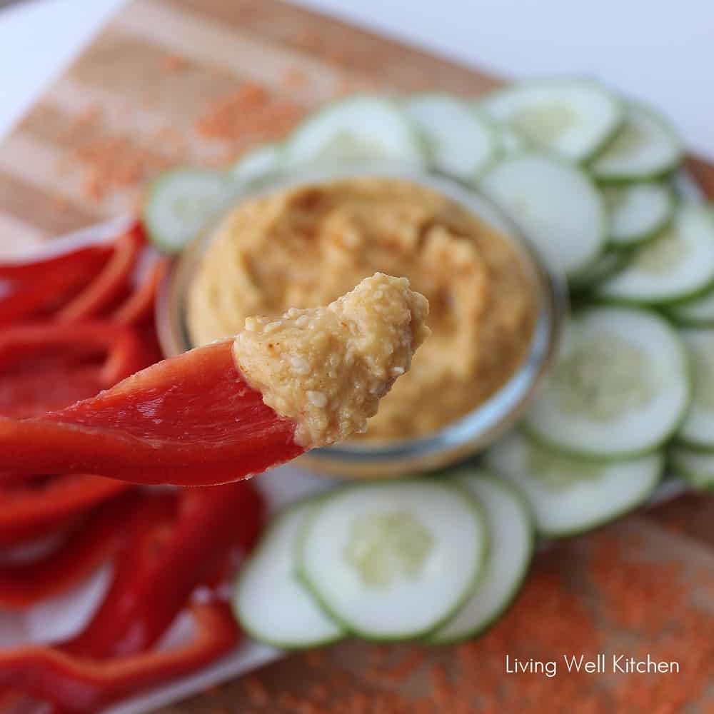 Lentil "Hummus" from Living Well Kitchen