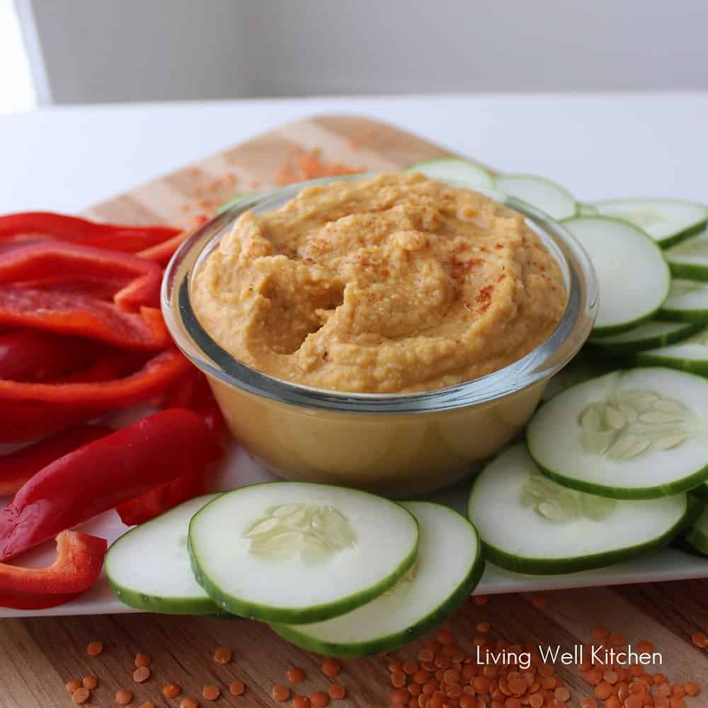 Lentil "Hummus" from Living Well Kitchen