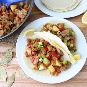 Crawfish Tacos from Living Well Kitchen