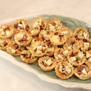 Brie and Apple Pecan Bites from Living Well Kitchen
