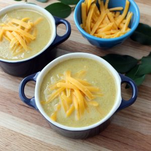 Broccoli and Cheese Soup from Living Well Kitchen