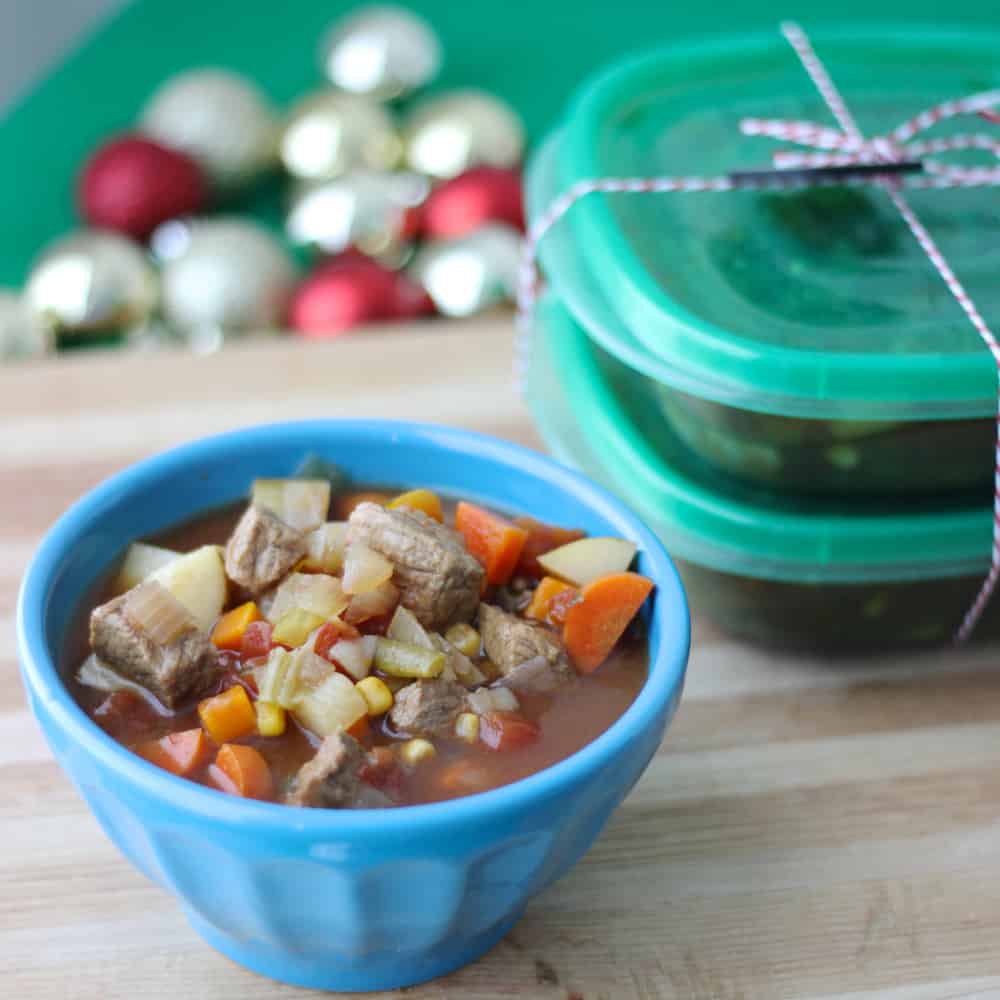 Beef and Vegetable Soup from Living Well Kitchen