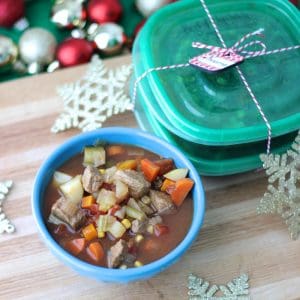 Beef and Vegetable Soup from Living Well Kitchen