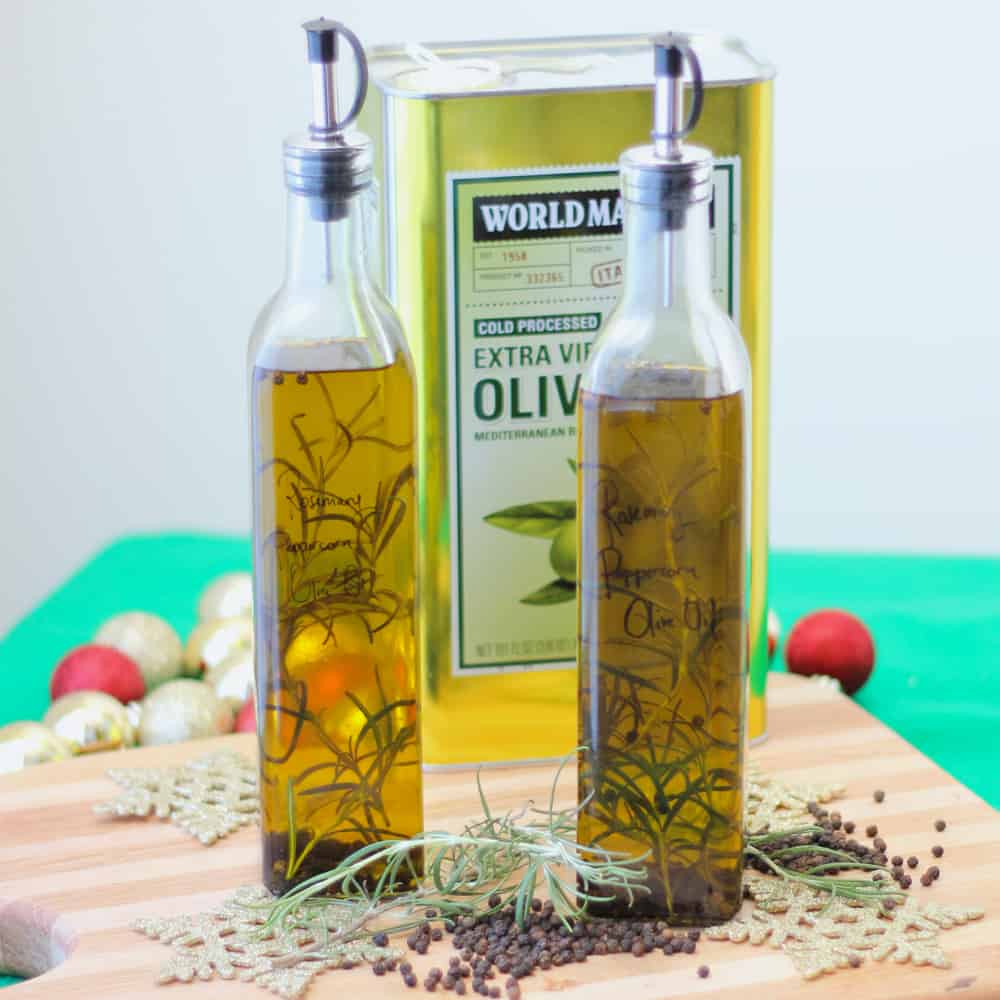 Rosemary Peppercorn Infused Olive Oil from Living Well Kitchen