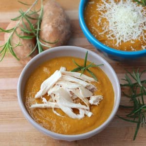 Sweet Potato Bisque from Living Well Kitchen