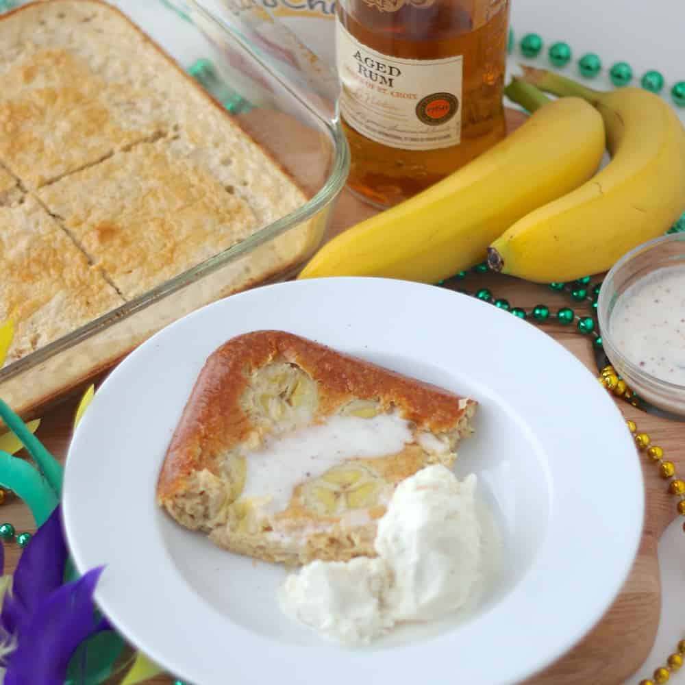 Bananas Foster Protein Pancakes from Living Well Kitchen