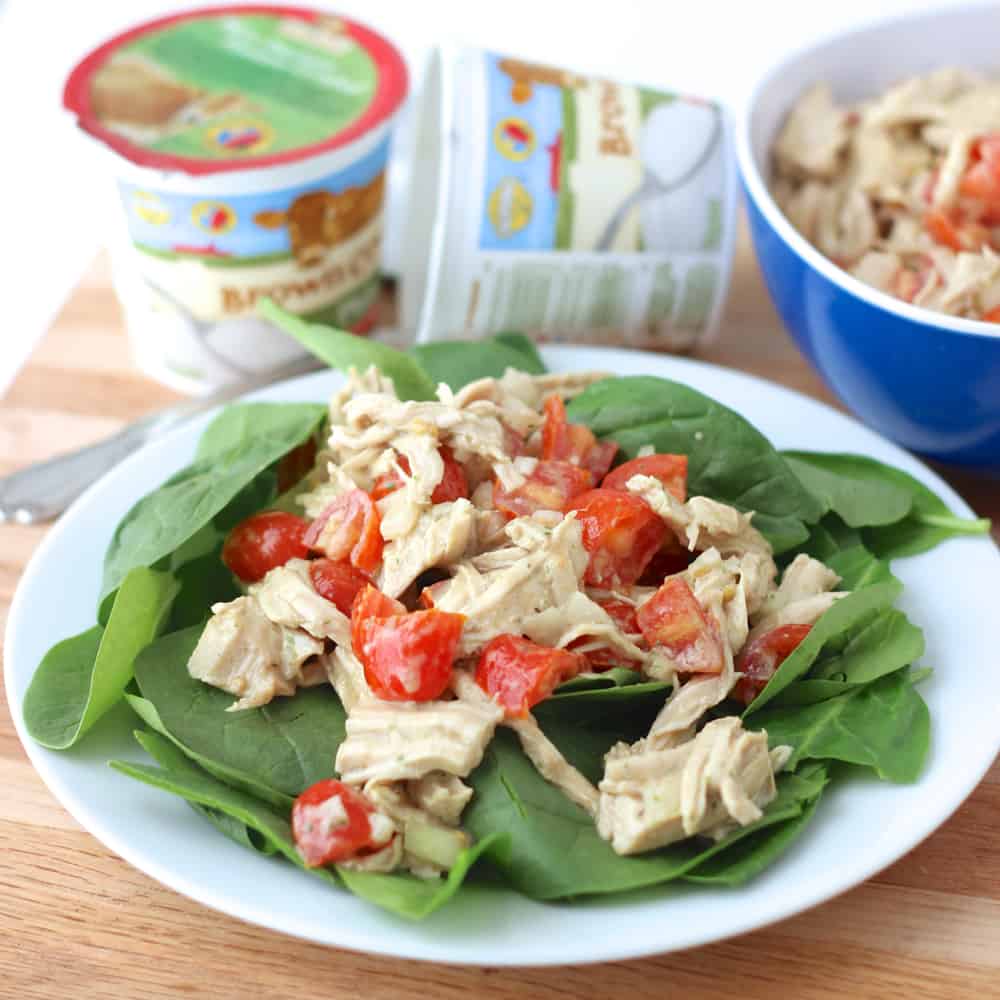 Basil Balsamic Chicken Salad from Living Well Kitchen