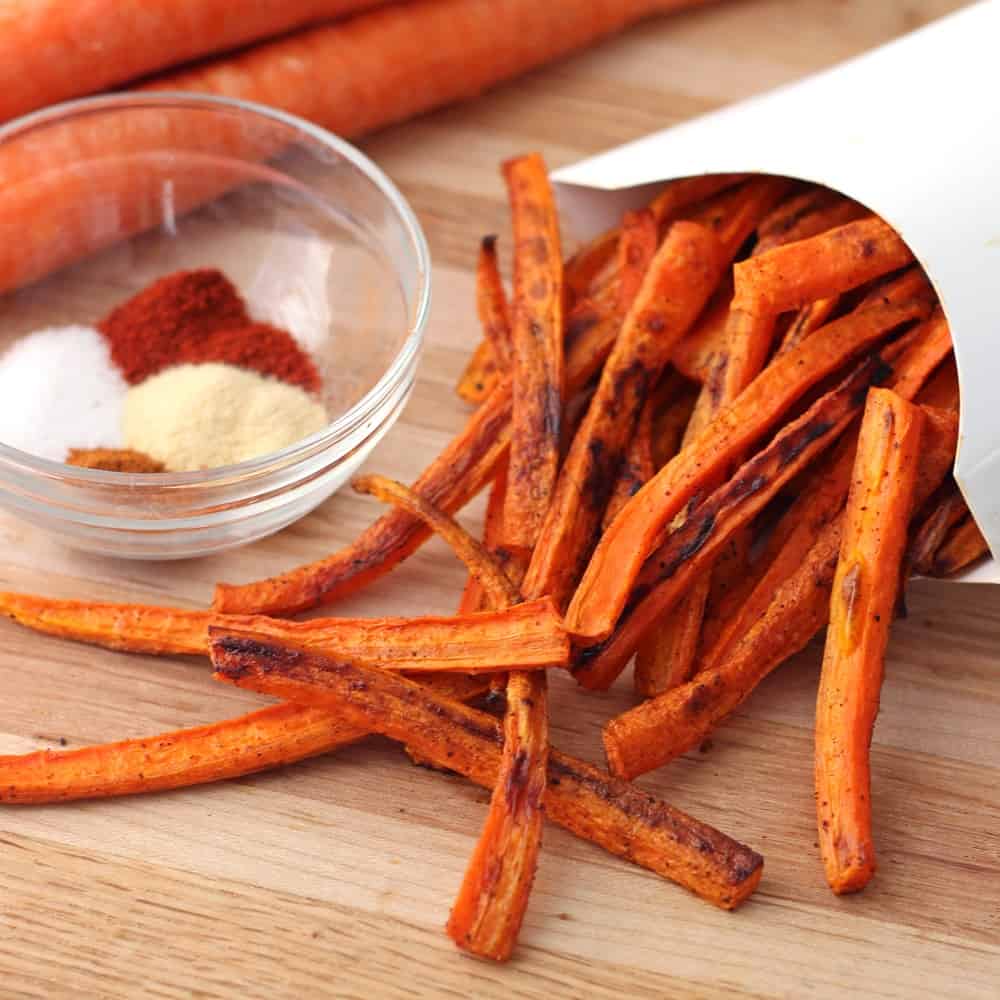 Carrot Fries from Living Well Kitchen