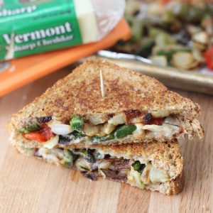Roasted Veggie Grilled Cheese from Living Well Kitchen