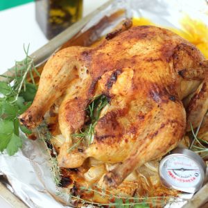 Perfect Roasted Chicken from Living Well Kitchen
