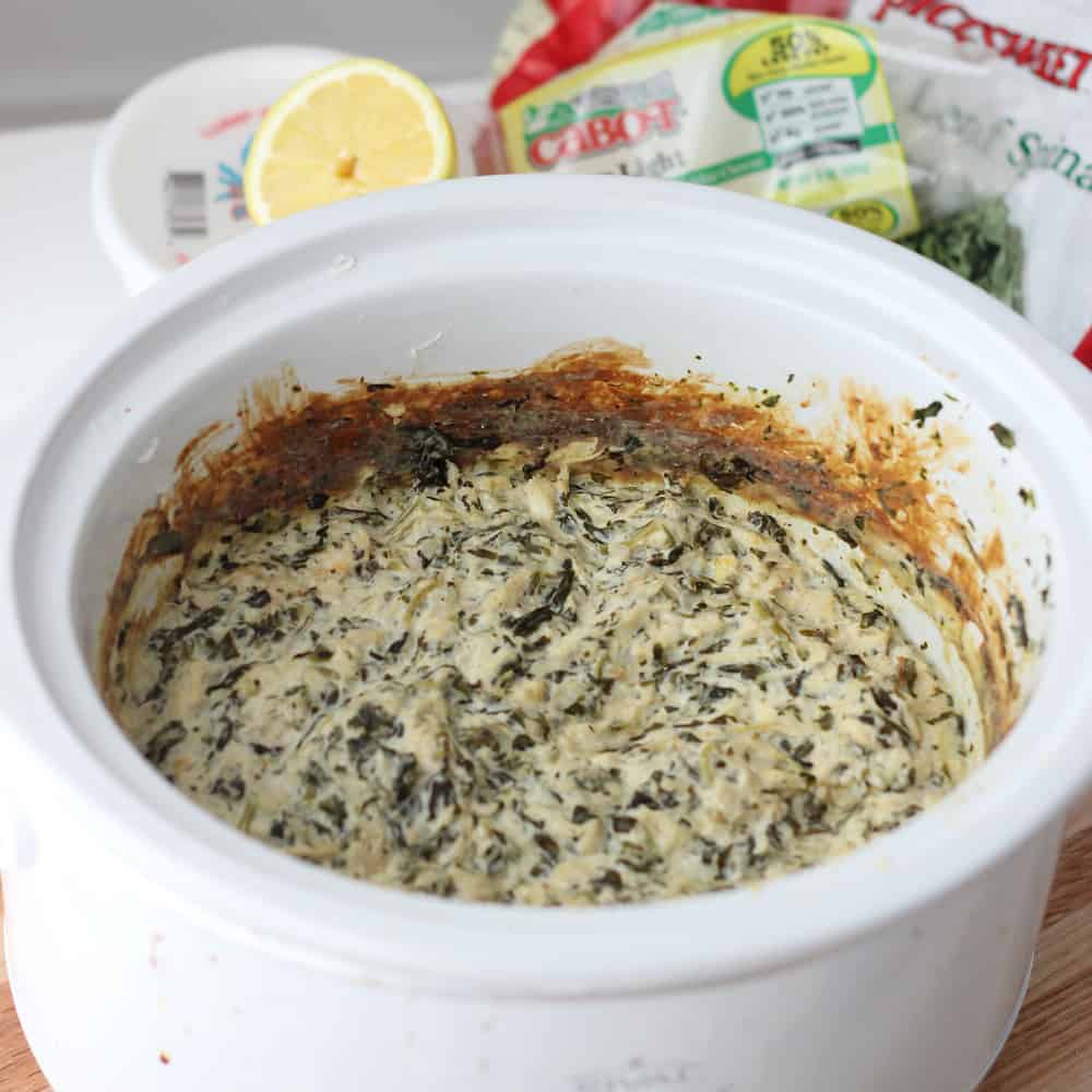 Spinach and Crab Dip from Living Well Kitchen