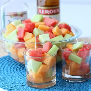 Tequila Melon Salad from Living Well Kitchen