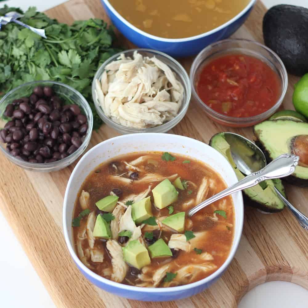 Four Ingredient Soup from Living Well Kitchen