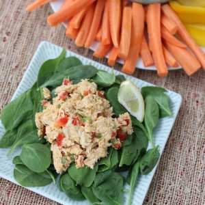 Hummus Chicken Salad from Living Well Kitchen