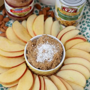 Coconut Almond Cookie Dough Dip from Living Well Kitchen