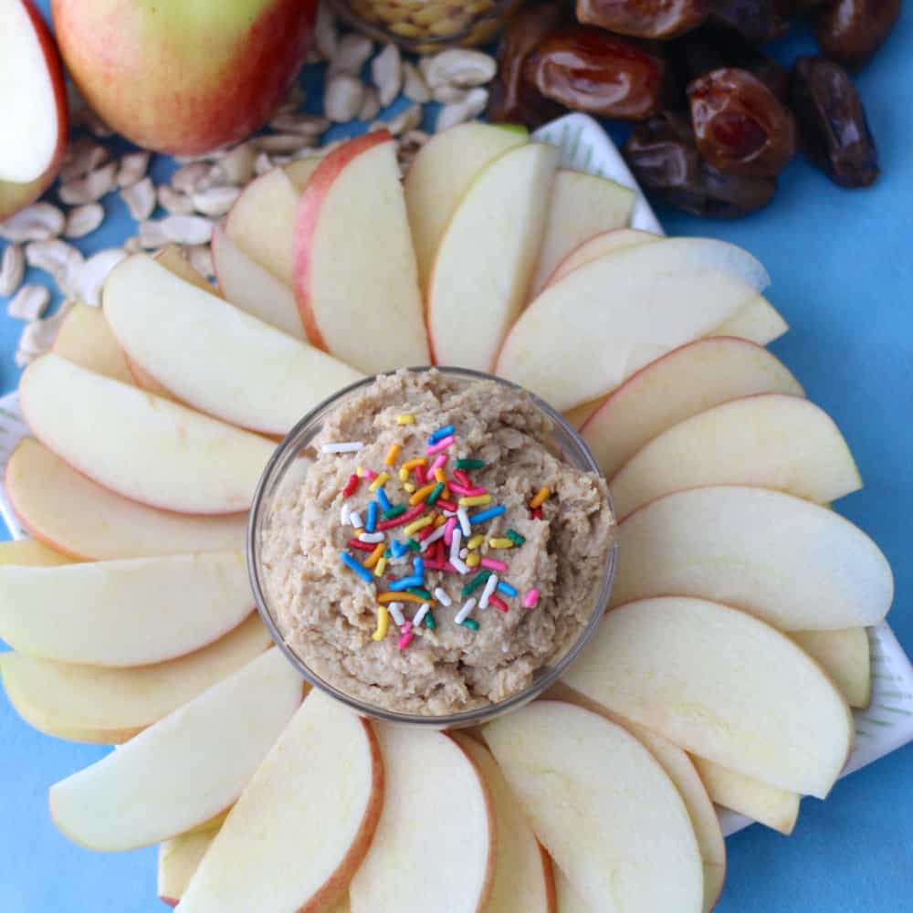 {no sugar added} Sugar Cookie Dip from Living Well Kitchen