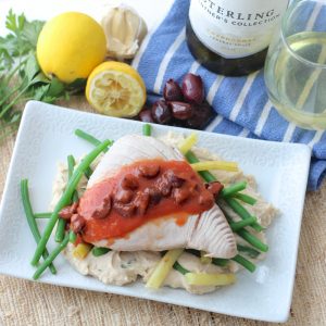White Wine Poached Tuna from Living Well Kitchen