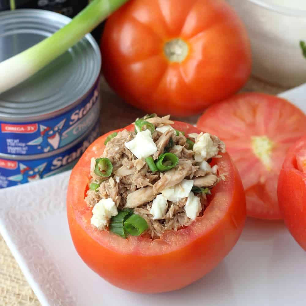 Caprese Tuna Salad from Living Well Kitchen