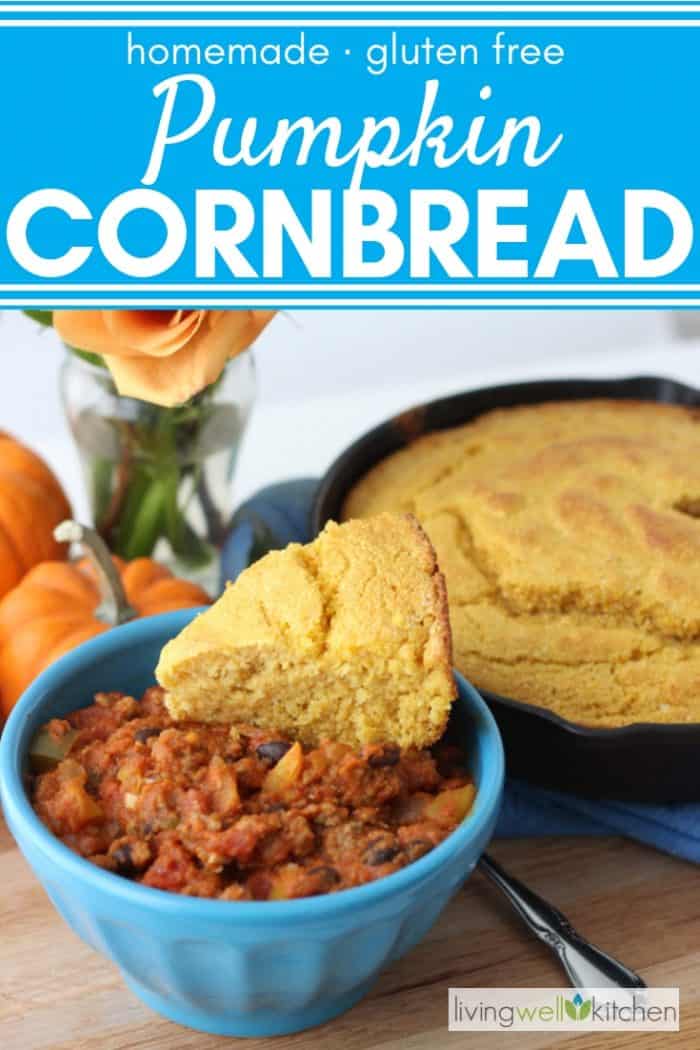 pumpkin cornbread and chili