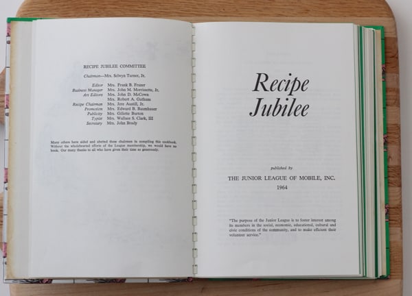 JLM Recipe Jubilee cookbook from Living Well Kitchen